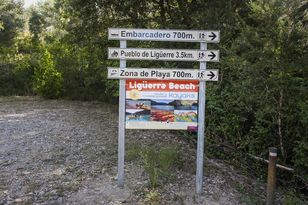 Camping & Bungalows Ligueerre De Cinca ภายนอก รูปภาพ